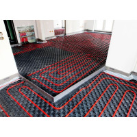 Монтаж теплого пола водяного в частном доме