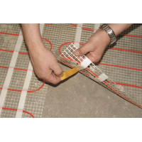 Электрический теплый пол - нагревательные кабели и маты