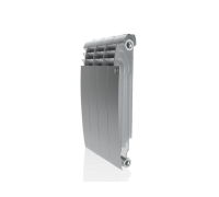 Радиатор биметаллический Royal Thermo BiLiner 500 Silver Satin боковое подключение 4 секции НС-1176317