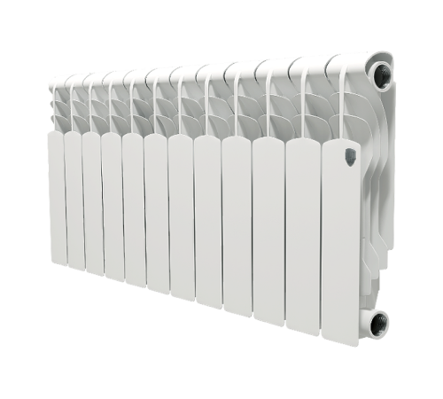 Радиатор биметаллический Royal Thermo Revolution Bimetall 350 12 секций НС-1072123