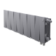 Радиатор биметаллический Royal Thermo PianoForte 200 Silver Satin 12 секций нижнее подключение НС-1346022