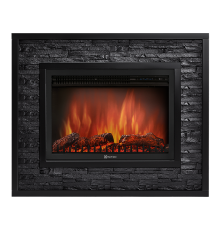 Портал для электрокамина Firelight Loft 30 черный камень черная эмаль НС-1199827