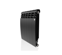 Радиатор биметаллический Royal Thermo BiLiner 500 Noir Sable боковое подключение 6 секций НС-1176312