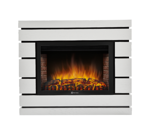 Портал для электрокамина Firelight Moderno 25 шпон белый дуб НС-1241829