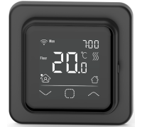 Терморегулятор программируемый IQWATT SMART HEAT Wi-Fi черный 411