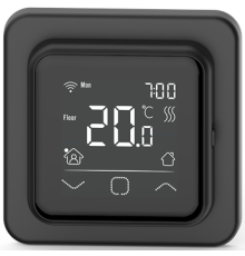 Терморегулятор программируемый IQWATT SMART HEAT Wi-Fi черный 411