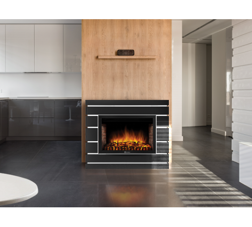 Портал для электрокамина Firelight Moderno 25 шпон черный дуб НС-1241830