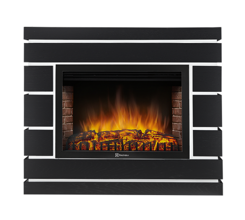 Портал для электрокамина Firelight Moderno 25 шпон черный дуб НС-1241830