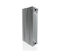 Радиатор биметаллический Royal Thermo PianoForte 500 Silver Satin 4 секции НС-1176338