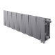 Радиатор биметаллический Royal Thermo PianoForte 200 Silver Satin 14 секций нижнее подключение НС-1346024