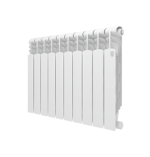 Радиатор биметаллический Royal Thermo Revolution Bimetall 500 2.0 10 секций боковое подключение НС-1295106