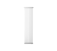 Радиатор трубчатый Zehnder Charleston 3180 12 секций 1/2 боковое подключение с кронштейнами RAL 9016 1256978