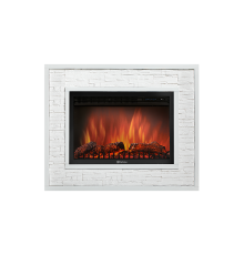 Портал для электрокамина Firelight Loft 30 белый камень белая эмаль НС-1182357