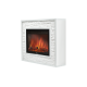Портал для электрокамина Firelight Loft 30 белый камень белая эмаль НС-1182357