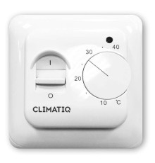 Терморегулятор механический CLIMATIQ BT белый 20616