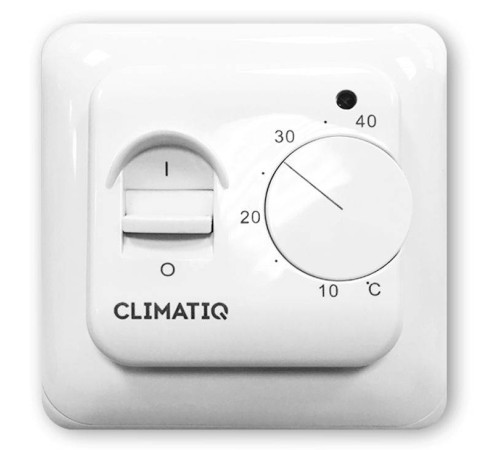 Терморегулятор механический CLIMATIQ BT белый 20616