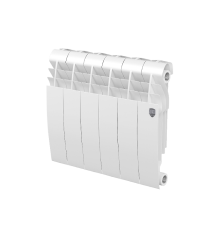 Радиатор биметаллический Royal Thermo BiLiner 350 6 секций Bianco Traffico НС-1197119