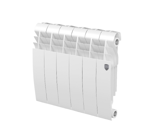 Радиатор биметаллический Royal Thermo BiLiner 350 6 секций Bianco Traffico НС-1197119