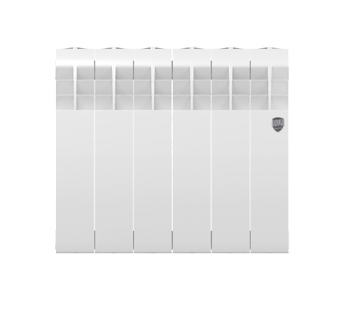 Радиатор биметаллический Royal Thermo BiLiner 350 6 секций Bianco Traffico НС-1197119