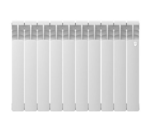 Радиатор алюминиевый Royal Thermo Revolution 500 2.0 10 секций боковое подключение НС-1340186