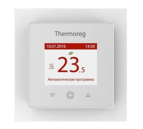 Терморегулятор для теплого пола Thermo Thermoreg TI-970 White сенсорный