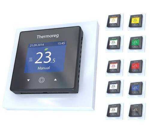 Терморегулятор для теплого пола Thermo Thermoreg TI-970 White сенсорный