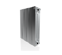 Радиатор биметаллический Royal Thermo PianoForte 500 Silver Satin 6 секций НС-1176340