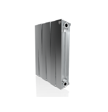 Радиатор биметаллический Royal Thermo PianoForte 500 Silver Satin 6 секций НС-1176340