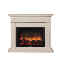 Портал для электрокамина Firelight Bianco 25 шпон беленый дуб 1121768