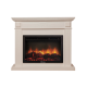 Портал для электрокамина Firelight Bianco 25 шпон беленый дуб 1121768