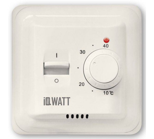 Терморегулятор механический IQWATT IQ THERMOSTAT M слоновая кость 404