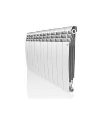 Радиатор биметаллический Royal Thermo BiLiner 500 Bianco Traffico 12 секций боковое подключение 1176295 RAL 9016