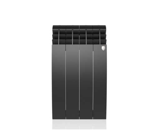 Радиатор биметаллический Royal Thermo BiLiner 500 Noir Sable боковое подключение 4 секции НС-1176311
