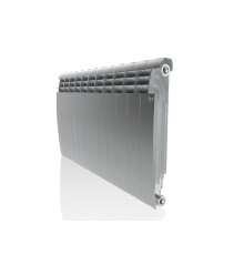 Радиатор биметаллический Royal Thermo BiLiner 500 Silver Satin боковое подключение 12 секций НС-1176316