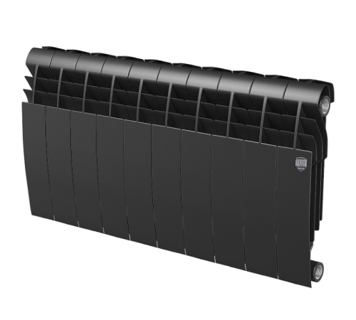 Радиатор биметаллический Royal Thermo BiLiner 350 10 секций Noir Sable НС-1197121