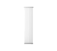 Радиатор трубчатый Zehnder Charleston 3180 14 секций 1/2 боковое подключение с кронштейнами RAL 9016 1327531