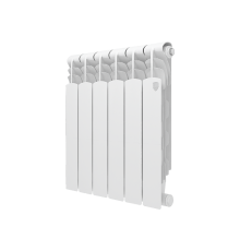 Радиатор биметаллический Royal Thermo Revolution Bimetall 500 2.0 6 секций боковое подключение НС-1295116