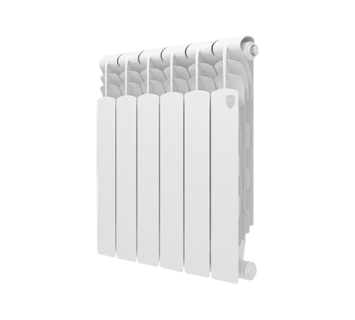 Радиатор биметаллический Royal Thermo Revolution Bimetall 500 2.0 6 секций боковое подключение НС-1295116