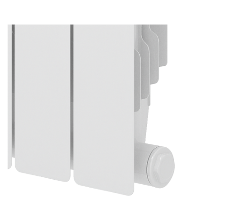 Радиатор биметаллический Royal Thermo Revolution Bimetall 500 2.0 6 секций боковое подключение НС-1295116