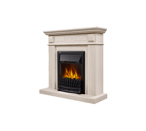 Портал для электрокамина Firelight Bianco Classic шпон беленый дуб НС-1141397