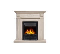 Портал для электрокамина Firelight Bianco Classic шпон беленый дуб НС-1141397