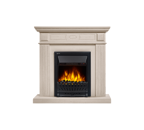 Портал для электрокамина Firelight Bianco Classic шпон беленый дуб НС-1141397