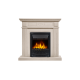 Портал для электрокамина Firelight Bianco Classic шпон беленый дуб НС-1141397
