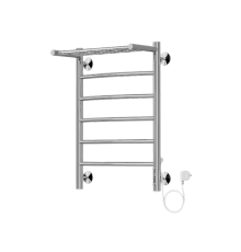 Полотенцесушитель электрический Royal Thermo Аора П6 с полкой 450x650 мм с диммером НС-1285076