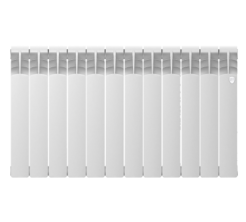 Радиатор алюминиевый Royal Thermo Revolution 500 2.0 12 секций боковое подключение НС-1340187