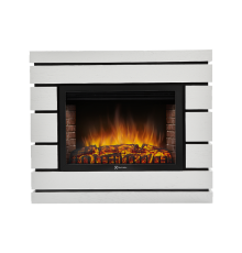 Портал для электрокамина Firelight Moderno 30 шпон белый дуб НС-1241832