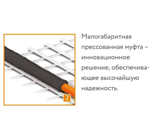 Нагревательный мат Теплолюкс ProfiMat 180-7.0 1260 Вт 7.0 кв. м 2206136