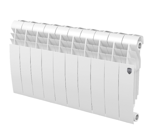 Радиатор биметаллический Royal Thermo BiLiner 350 10 секций Bianco Traffico НС-1197116