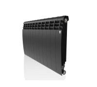 Радиатор биметаллический Royal Thermo BiLiner 500 Noir Sable боковое подключение 12 секций НС-1176310