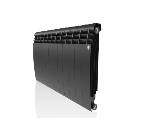 Радиатор биметаллический Royal Thermo BiLiner 500 Noir Sable боковое подключение 12 секций НС-1176310